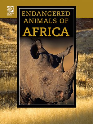 cover image of Endangered Animals of Africa